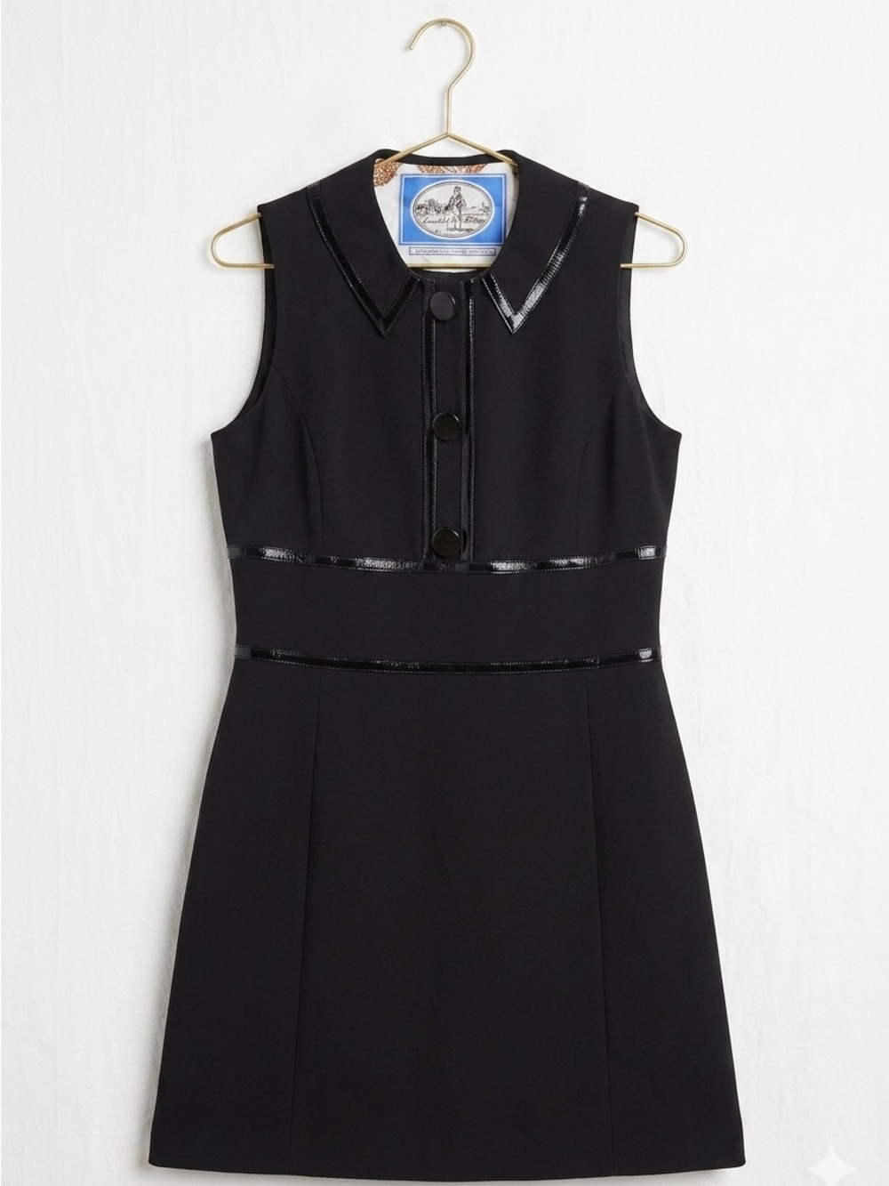 VINTAGE Michael Kors black mini dress
